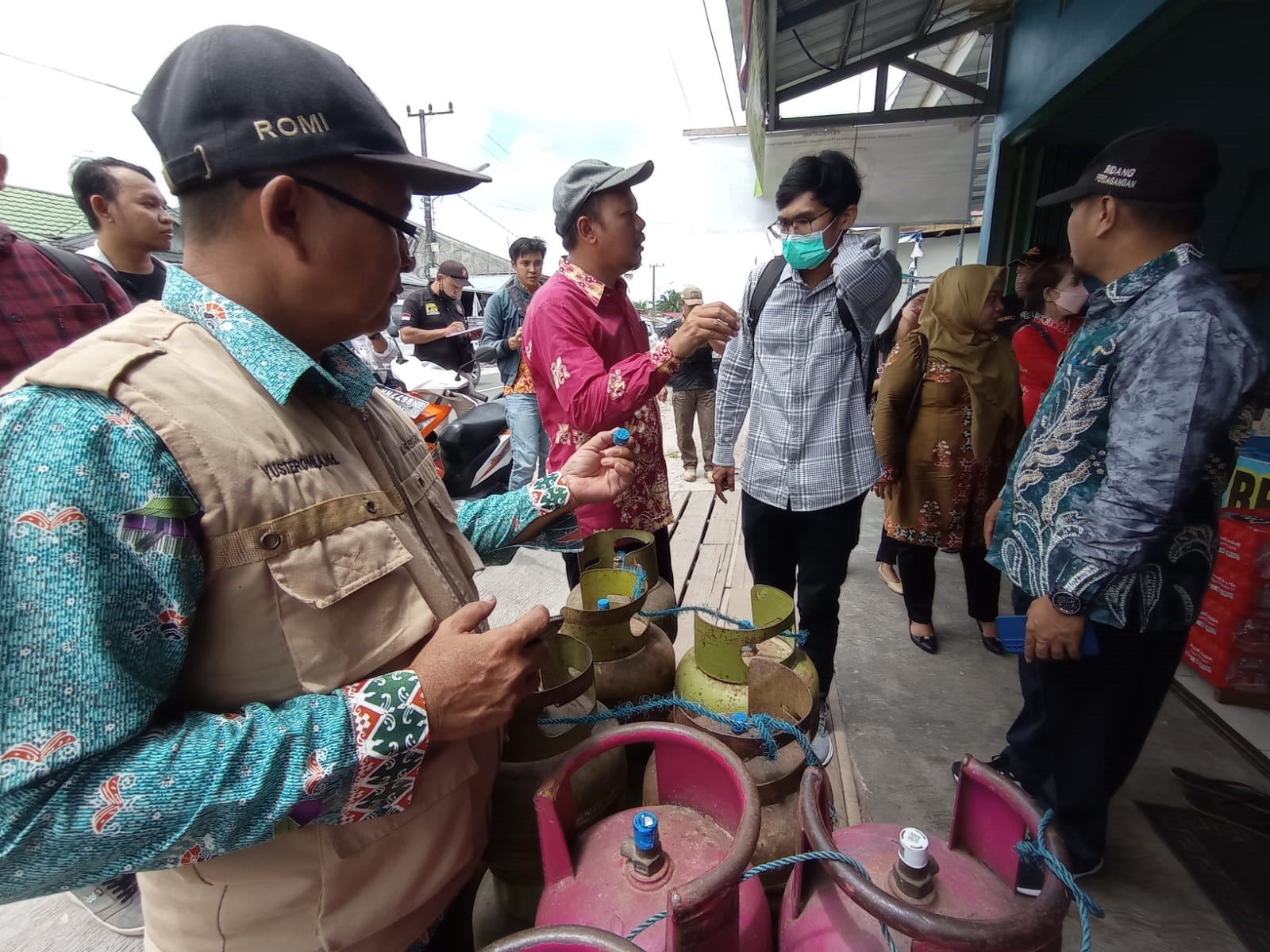 Tim Gabungan Sidak Gas LPG 3 Kg Tabengan Online