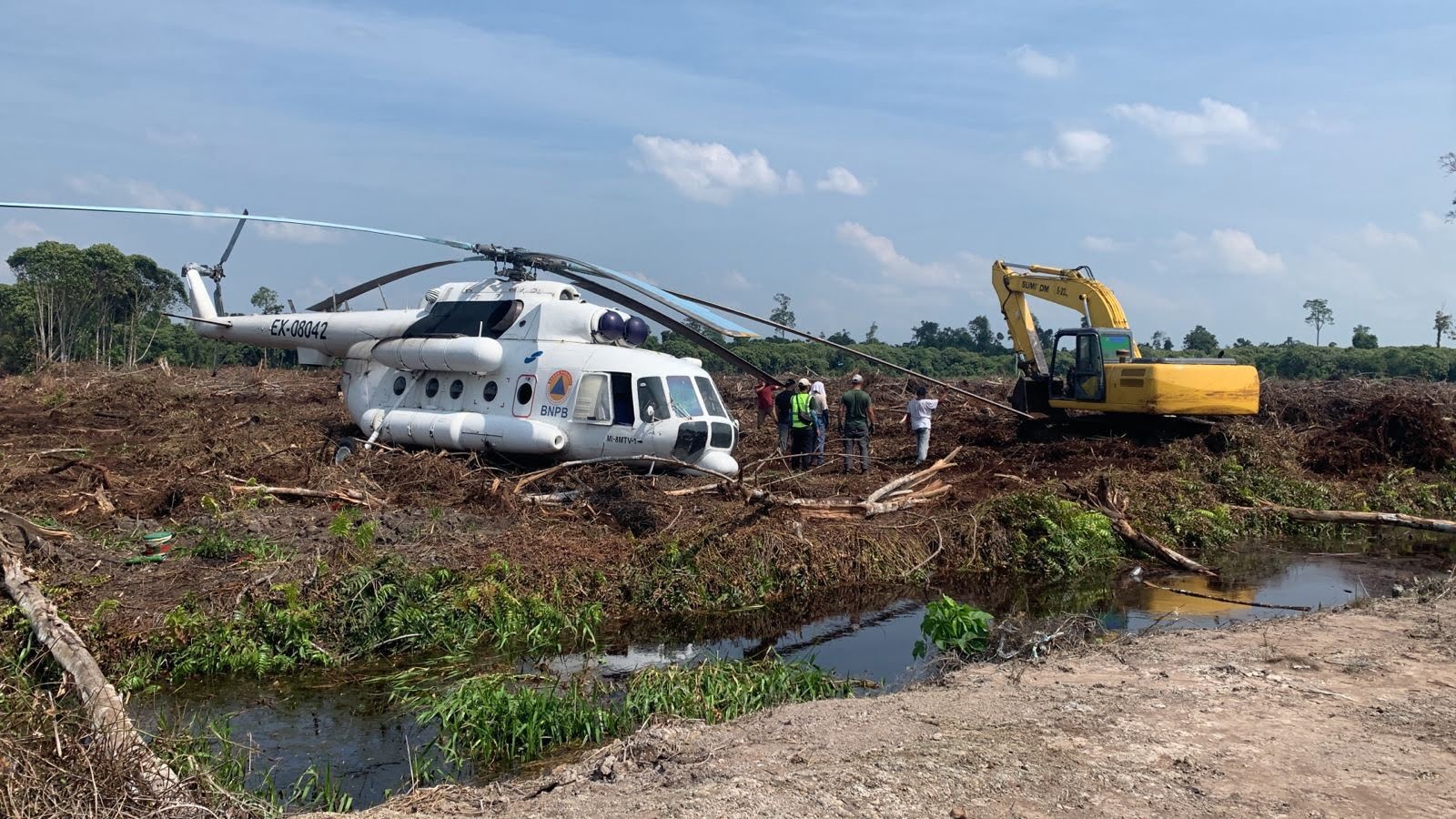 Mendarat Darurat Awak Helikopter Bnpb Selamat Tabengan Online