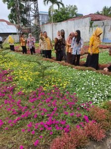 Eksotisme Bunga Tapak Dara dan Krokot Percantik Kota Manis Pangkalan Bun