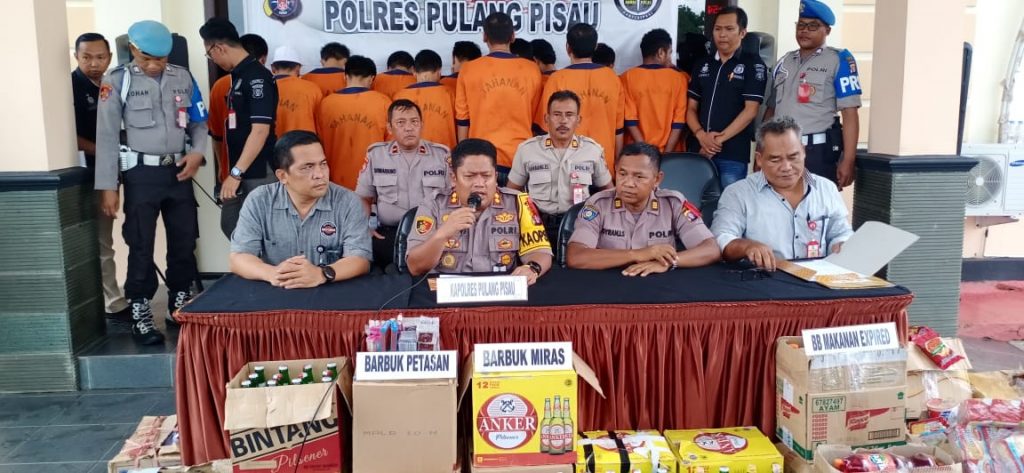 rilis kasus polres pulpis selama 2019