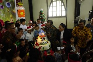 Sukacita Natal dan HUT TKK St. Don Bosco Palangka Raya