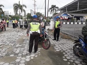 20 Pelanggar Terjaring Razia Sat Lantas Polres Pulpis