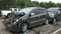 Empat Mobil Terlibat Tabrakan Beruntun di Jalan Trans Kalimantan