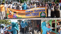 TP PKK Kalteng Bagikan 3000 Masker ke Masyarakat