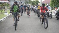 Gubernur Gowes Kalteng Berkah Keliling Kota Palangka Raya