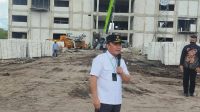 Gubernur Tinjau Pembangunan Gedung Inovasi Gambut Terpadu