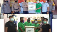 PENCEGAHAN COVID-19 DI KALTENG-PT GBSM Bersama PT MIK Salurkan Bantuan