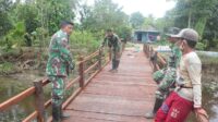 Jembatan TMMD Mudahkan Petani Angkut Hasil Panen