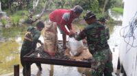 Satgas TMMD Bangun Jamban dan Sosialisasi Pola Hidup Sehat