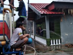 Rumah Kosong Terbakar di Nyai Rendem 