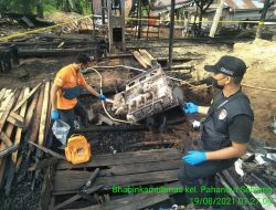 Bandsaw di Pahandut Seberang Terbakar