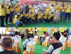 Bupati Hadiri Vaksinasi Covid-19 DPD Partai Golkar Kalteng