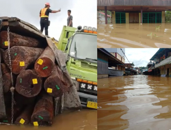 Banjir Pulpis dan Katingan Kian Parah