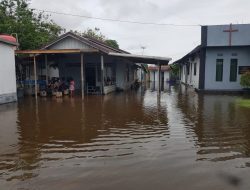 Banjir Melanda Pastori Ketua PGLII Kota Palangka Raya