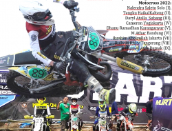 CROSSER KALTENG22 Juara di Sleman Competition Stage Grasstrack Motocross 2022