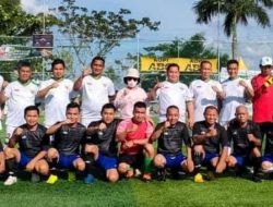 Seru, Pertandingan Bola DPRD Kotim Vs FKPD dan Kepala SOPD