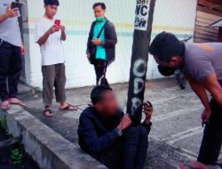 Kepergok Curi Rokok, Maling Bonyok Dihajar Massa