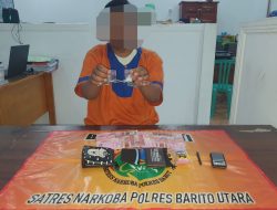 Simpan 1 Gram Sabu, Warga Lemo Diciduk Polisi