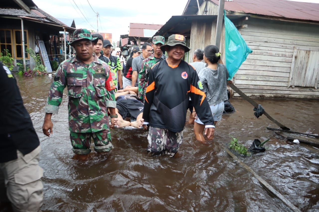 24.684 Warga Palangka Raya Terdampak Banjir – Tabengan