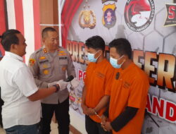 Polres Lamandau Ringkus 2 Orang Kurir Sabu