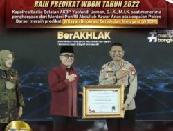 Polres Barsel Terima Penghargaan dari PANRB