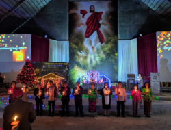 Kemeriahan Ibadah Natal Perdana Gereja Yudea GKE Panarung