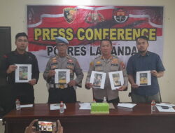 Polres Lamandau Tangkap 4 Terduga Pelaku Pencurian TBS PT SHS