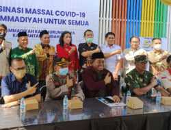 Pemkab Mura Dukung Vaksinasi Massal Covid-19 Muhammadiyah Di Puruk Cahu