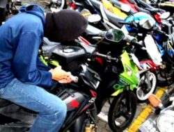 Pencuri Motor Karyawan Iconnet Ternyata Sudah 8 Kali Masuk Penjara