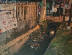 Motor Dibakar saat Balapan Liar