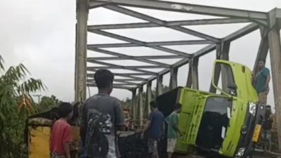 Jembatan Ripi Rusak, Jalan Kurun-Palangka Terganggu