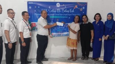 GSJA Pancaran Kasih Terima Bantuan dari AirNav Indonesia