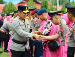 Kapolda Kalteng:  196 Personel Naik Pangkat