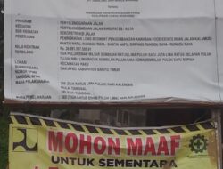 Proyek Tak Selesai, PT TJM Di-Blacklist