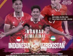 KPU Kobar, Gelar Nobar Babak Semi Final Piala Asia 