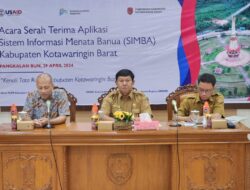 Terobosan Peningkatan Pelayanan  Dinas PUPR Kobar Kembangkan Aplikasi Simba 