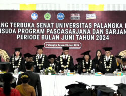 UPR Wisuda 858 Lulusan Periode Juni 2024  