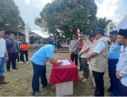 Melalui Program CSR Berkelanjutan, PUPR Kobar Tingkatkan Pembangunan Infrastruktur di Kecamatan Kolam 