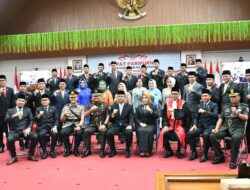 Pj Bupati Hadiri Pelantikan DPRD Pulpis Periode 2024-2029