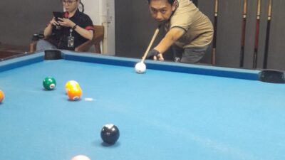 Billiard PWI Kalteng Bertekad Raih Hasil Terbaik di Porwanas 2024