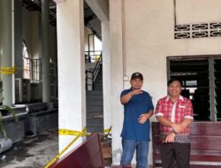 Peduli, Sri Suwanto Kunjungi Lokasi Kebakaran Gereja Maranatha