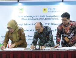 Pj Bupati Pulpis MoU dengan PT PLN Energi Primer Indonesia