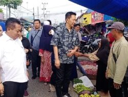 SERAP ASPIRASI WARGA-Koyem Blusukan ke Pasar Tradisional Kapuas