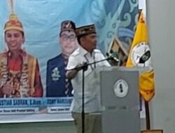 Agustiar Sabran Janjikan Kesejahteraan Bagi Pengurus Adat dan Masyarakat Dayak 