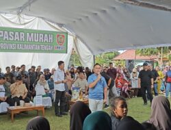 SALURKAN 14.000 SEMBAKO-Gubernur Buka Pasar Murah 5 Lokasi