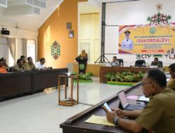 Pj Bupati Pimpin Rakordalev Rencana Pembangunan Triwulan III