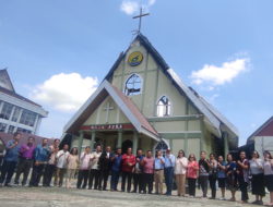 PGI Kalteng Bantu Pembangunan Gereja Maranatha