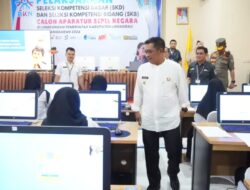 REKRUTMEN CPNS 2024-Pj Bupati Said Salim Beri Motivasi dan Semangat kepada Peserta SKD