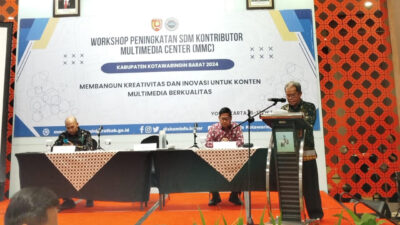 Diskominfo Kobar Gelar Workshop Peningkatan SDM Kontributor MMC