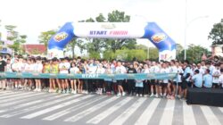 Ribuan Masyarakat Ikuti Gelar Disdik Fun Run 5K Pemprov Kalteng Berkah